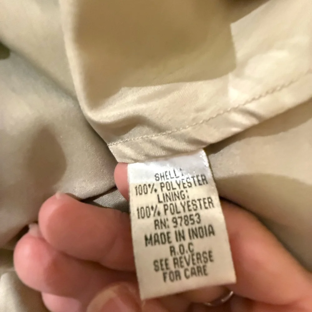 J Kara Cream and Tan Beaded Dress - Picture 6 of 7